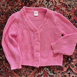 Hanna Andersson Kids Pink Sweater sz 5